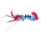 Petstages Feather Fish Bone